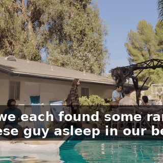 why we each found some random Chinese guy asleep in our beds?