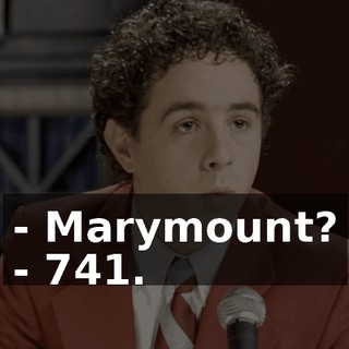 - Marymount? - 741.
