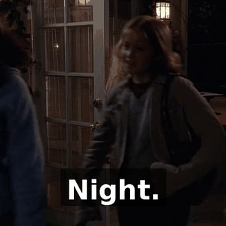 Night.