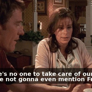 - There's no one to take care of our kids. - You're not gonna even mention Francis?