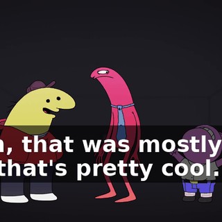 Yeah, that was mostly me, but that's pretty cool.