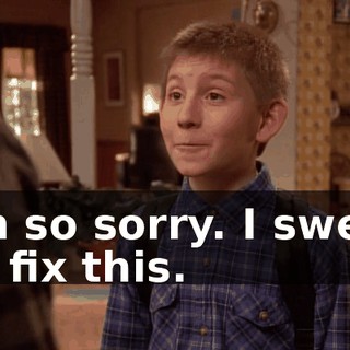 I'm so sorry. I swear I'll fix this.