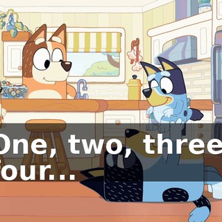 One, two, three, four...