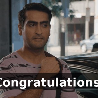 Congratulations.