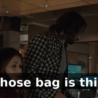 Whose bag is this?