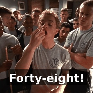 Forty-eight!
