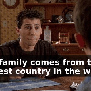 Our family comes from the coolest country in the world.