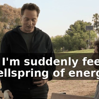 and I'm suddenly feeling a wellspring of energy.