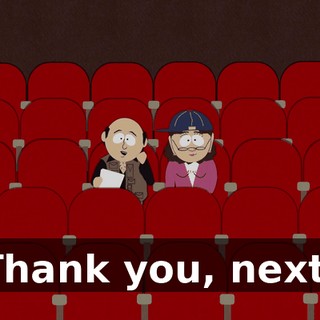 Thank you, next!