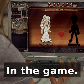 In the game.