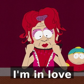 ♪ I'm in love ♪