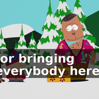 for bringing everybody here.