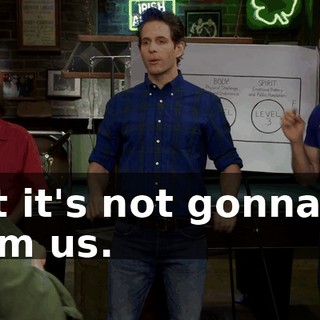 But it's not gonna be from us.