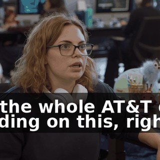 but the whole AT&T deal is riding on this, right?