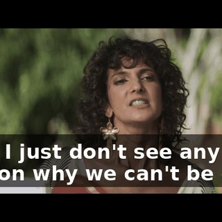 See, I just don't see any reason why we can't be civil.