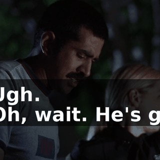 - Ugh. - Oh, wait. He's got