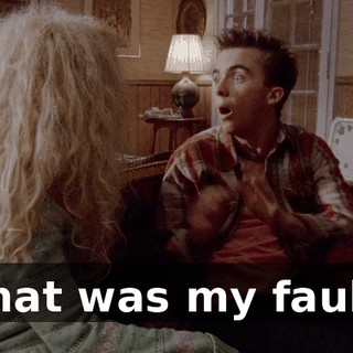 That was my fault.