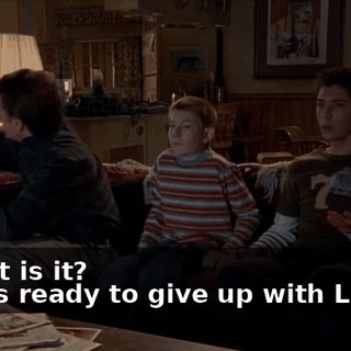 - What is it? - I was ready to give up with Luigi's,