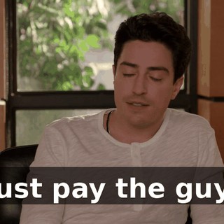 Just pay the guy.