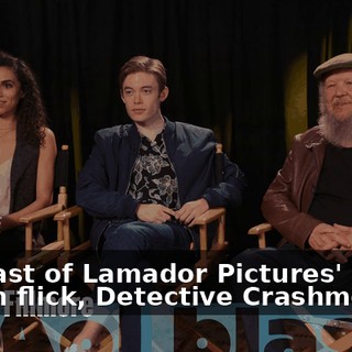 the cast of Lamador Pictures' latest action flick, Detective Crashmore.