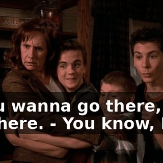 - You wanna go there, I'll go there. - You know, Lois,