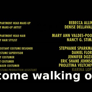 ♪ I come walking out ♪