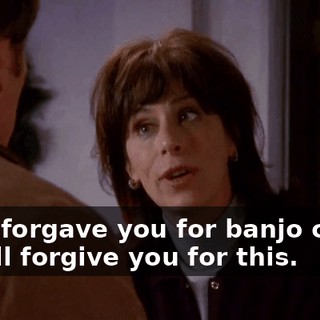 They forgave you for banjo camp; they'll forgive you for this.