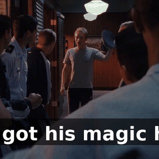 We got his magic hat!