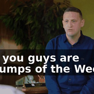 But you guys are "Chumps of the Week."