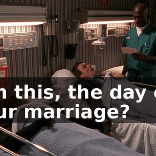 on this, the day of our marriage?