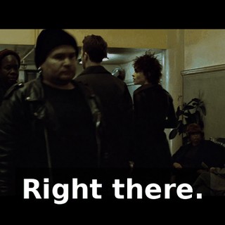 Right there.