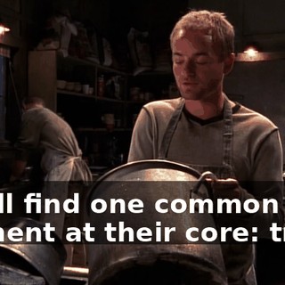 you'll find one common element at their core: trust.
