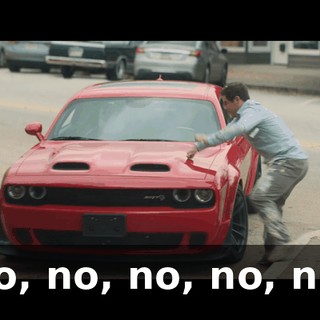 No, no, no, no, no!