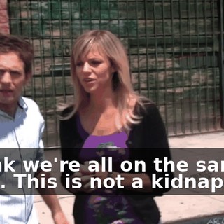 I think we're all on the same page. This is not a kidnapping.
