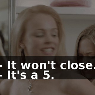 - It won't close. - It's a 5.