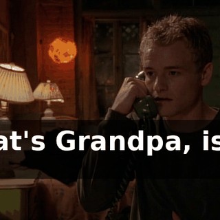 That's Grandpa, isn't it?
