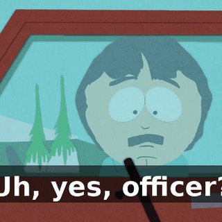 Uh, yes, officer?