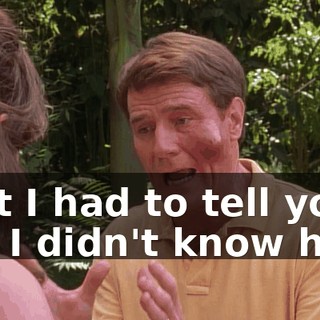 that I had to tell you, but I didn't know how.