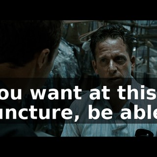 you want at this juncture, be able.