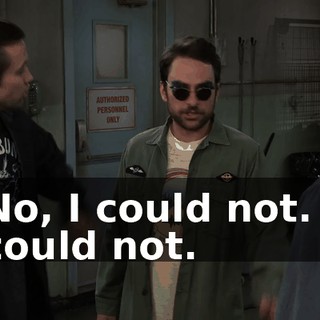 No, I could not. I could not.