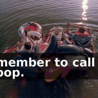 Remember to call me Snoop.