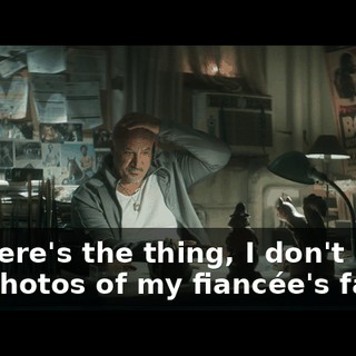 But here's the thing, I don't have any photos of my fiancée's family.