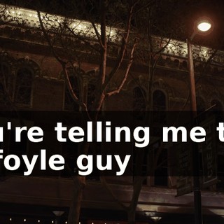 You're telling me this Gilfoyle guy