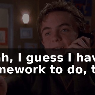 Yeah, I guess I have homework to do, too.