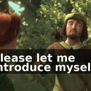 Please let me introduce myself.