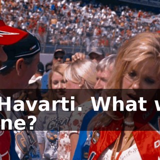 Swiss, Havarti. What was the other one?