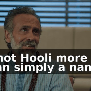 is not Hooli more than simply a name?