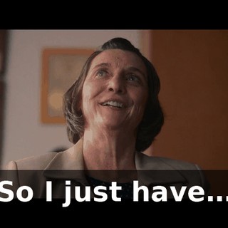 So I just have…