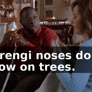 Ferengi noses don't grow on trees.