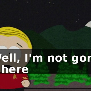 - Well, I'm not gonna sit here